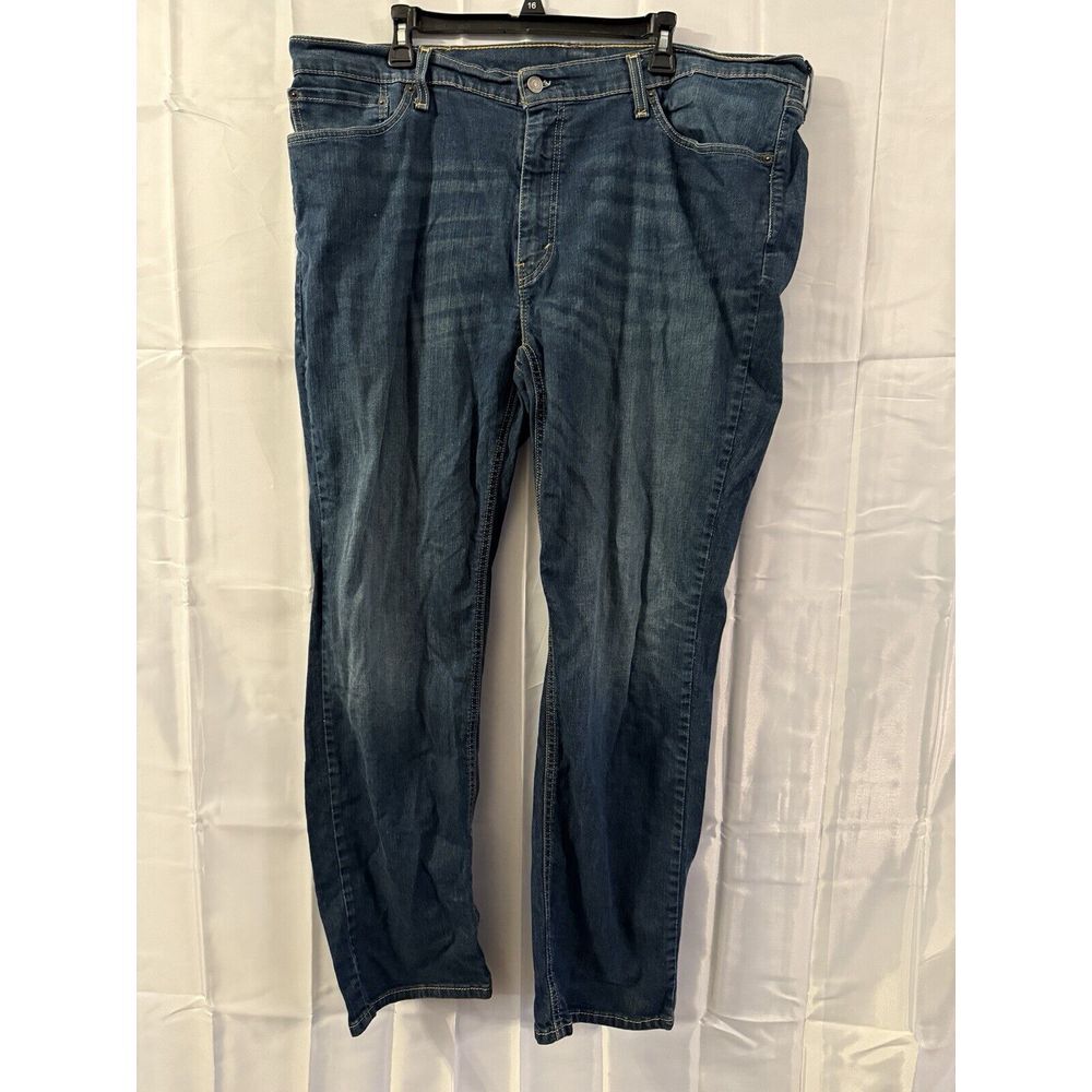 Levis 541 Mens‎ Blue Jeans Denim Straight Leg Tag 44x34 Measures 43x31